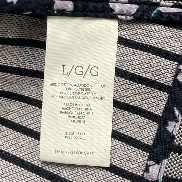 Cabi Dappled StripeCar Coat Style 5474 - Picture 6 of 16